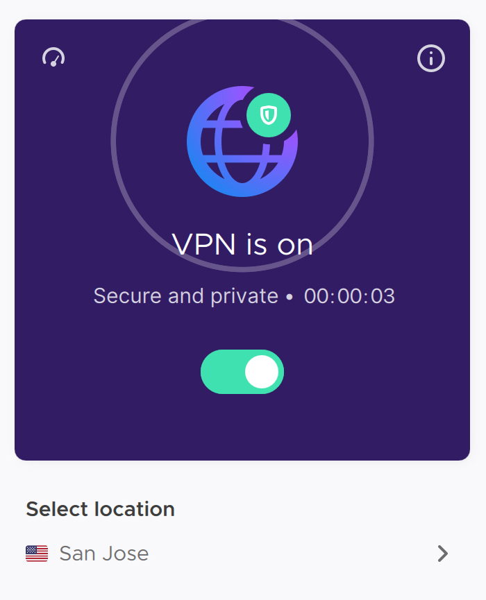 Mozilla VPN Example